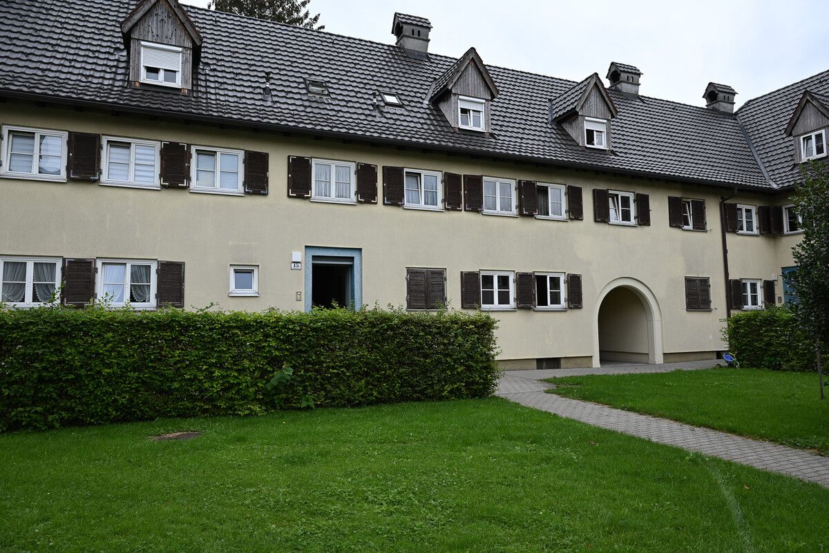 Die Heimkehrer-Siedlung in Lustenau. Die hiesigen Mieter ärgern sich über das Vorgehen der Vogewosi.⇒BVS