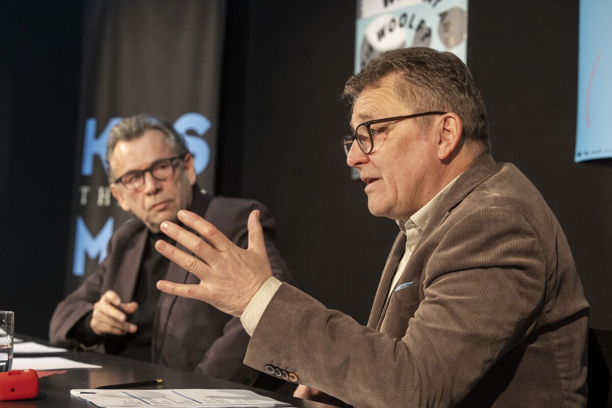 Die Kultursprecher stellen sich den Fragen der Moderatoren Hubert Dragaschnig und Augustin Jagg.⇒VN/paulitsch