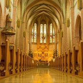 Ein Blick in die Kirche Herz Jesu