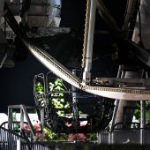 Riesenrad auf Festival bei Leipzig in Flammen: 65 Verletzte