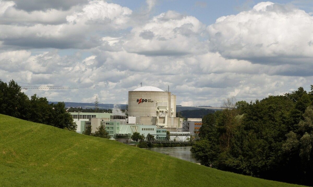 Diese Aufnahme zeigt das Kernkraftwerk Beznau, das älteste, noch laufende AKW. ⇒Reuters