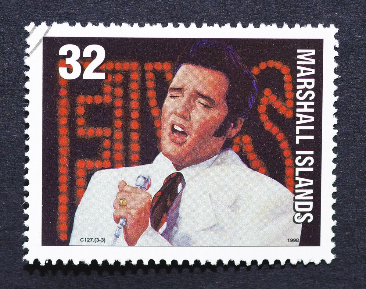 Ein Leben mit Gospel: Elvis Presley. ⇒Shutterstock