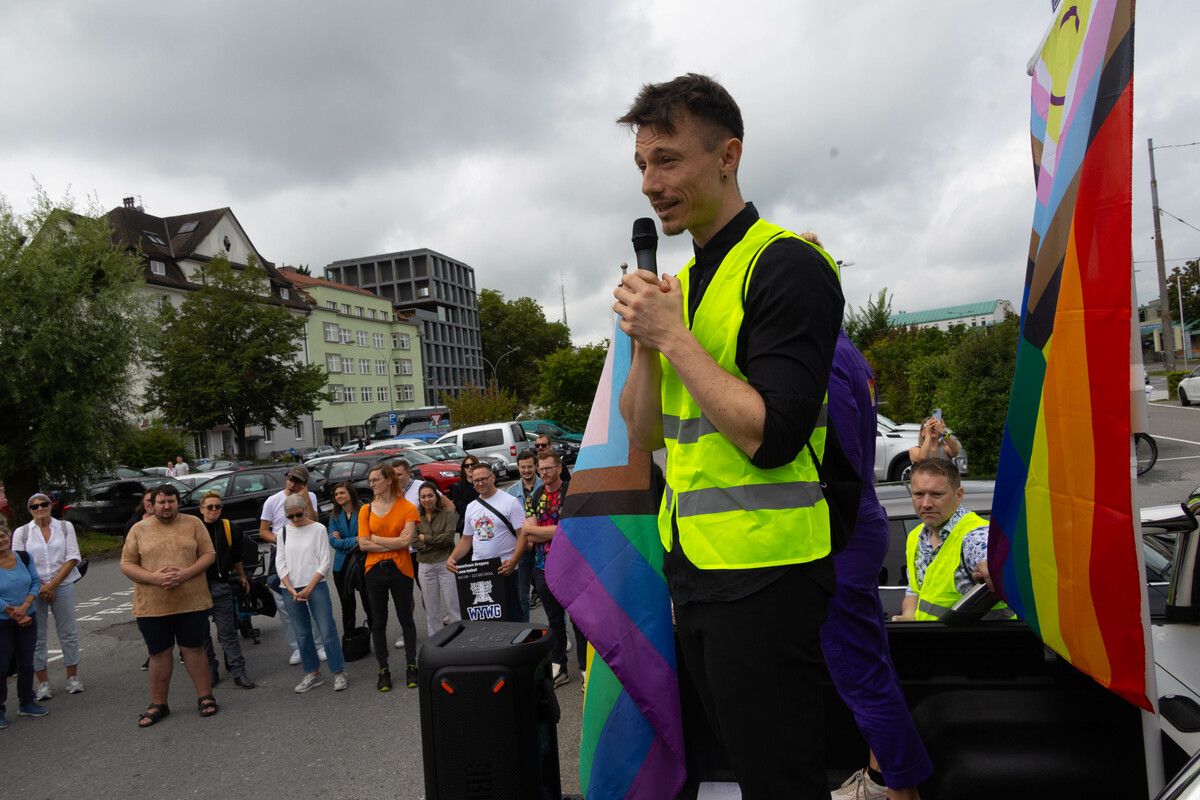 Emanuel Wiehl ist Mitglied des Vereins proQUEER.