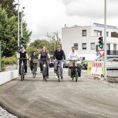 Neue Fahrradampel in der Grindelstraße
