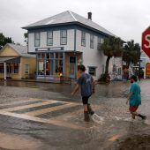 Tropensturm „Debby“ hat die  Küste von Florida erreicht