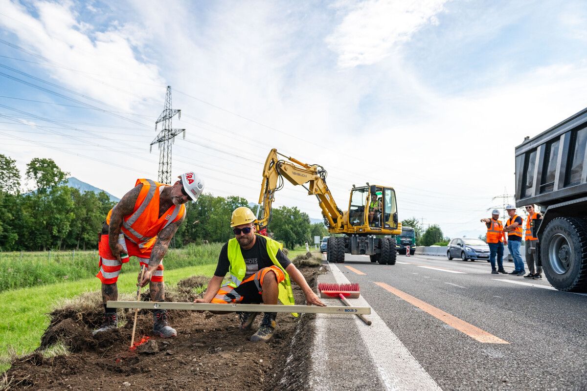 Spurwechsel auf der A14 sorgt für ungeplante Umwege. »A5