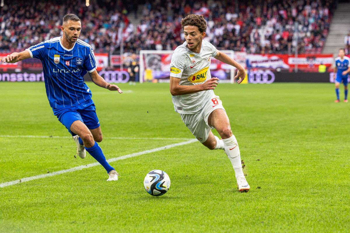 Für RB Salzburg bestritt Dijon Kameri trotz seiner Jugend schon fünf CL-Spiele.⇒gepa