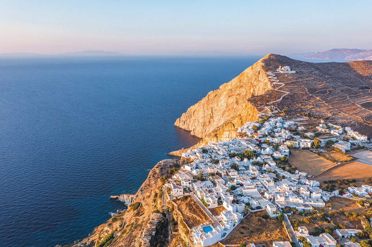Ganz oben befindet sich die Panagia-Kirche mit tollem Ausblick.⇒Shutterstock
