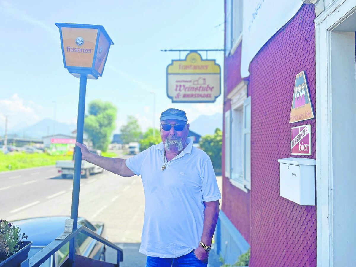 Gastronomie-Urgestein Elmar Greber sucht nach einem geeigneten Pächter für die Weinstube in Frastanz. ⇒ VN/SAH (4)