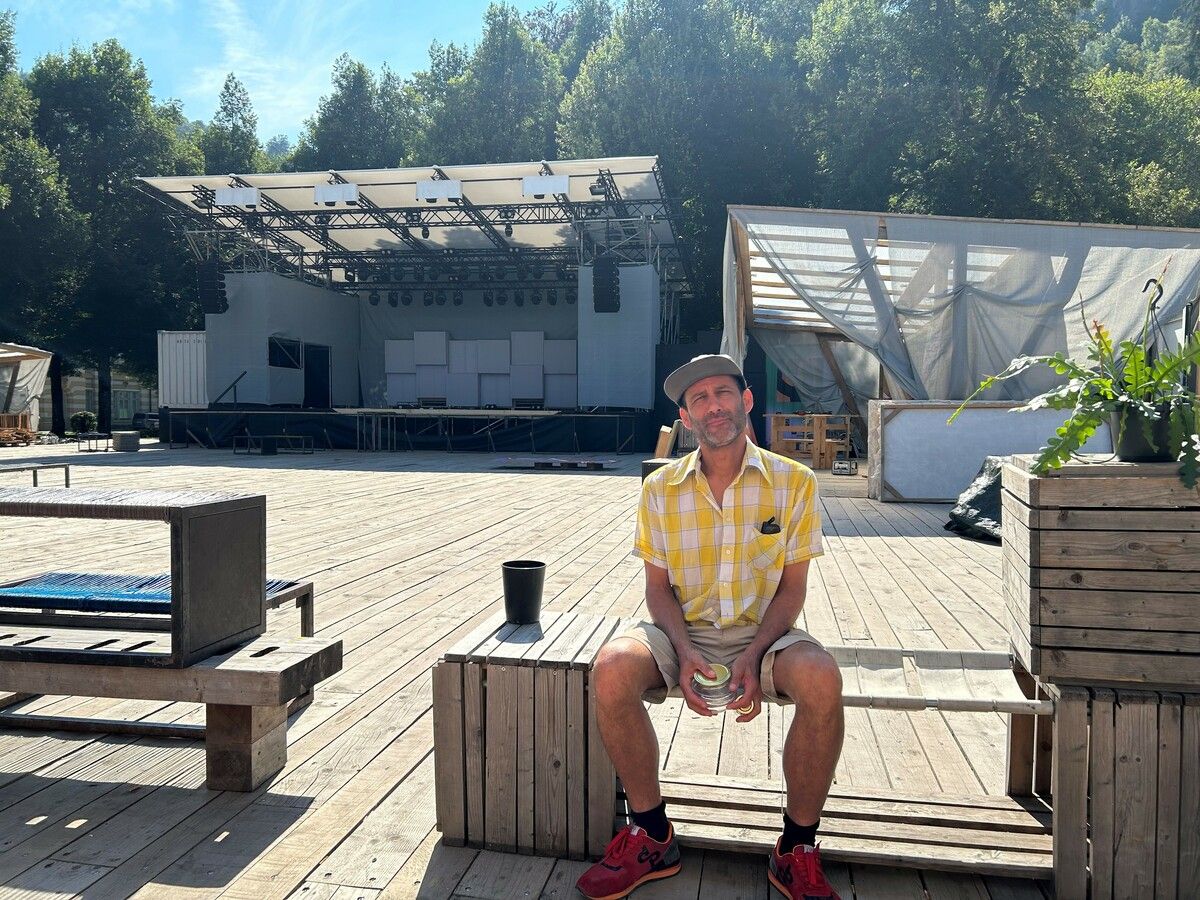 Herwig Bauer zeigt sich mit der diesjährigen Festivalsaison zufrieden. ⇒VN/TAS