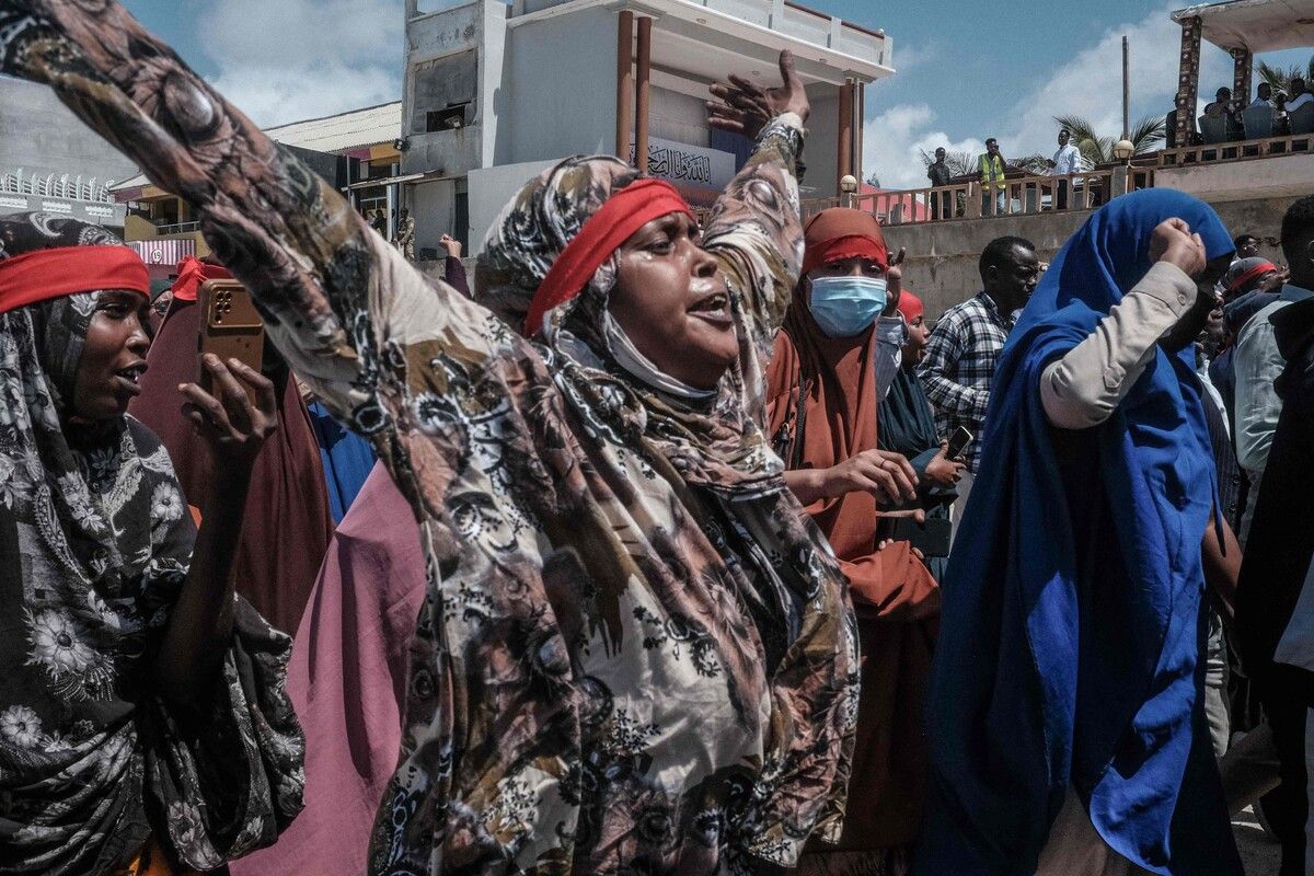 Islamisten haben am Wochenende Anschläge in Somalias Hauptstadt Mogadischu verübt, 37 Menschen starben, Dutzende wurden verletzt. AFP