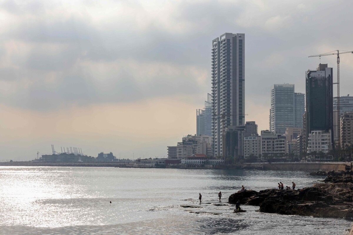 Israelische Kampfflugzeuge haben im Tiefflug die libanesische Hauptstadt Beirut überflogen - inklusive Überschallknallen. AFP