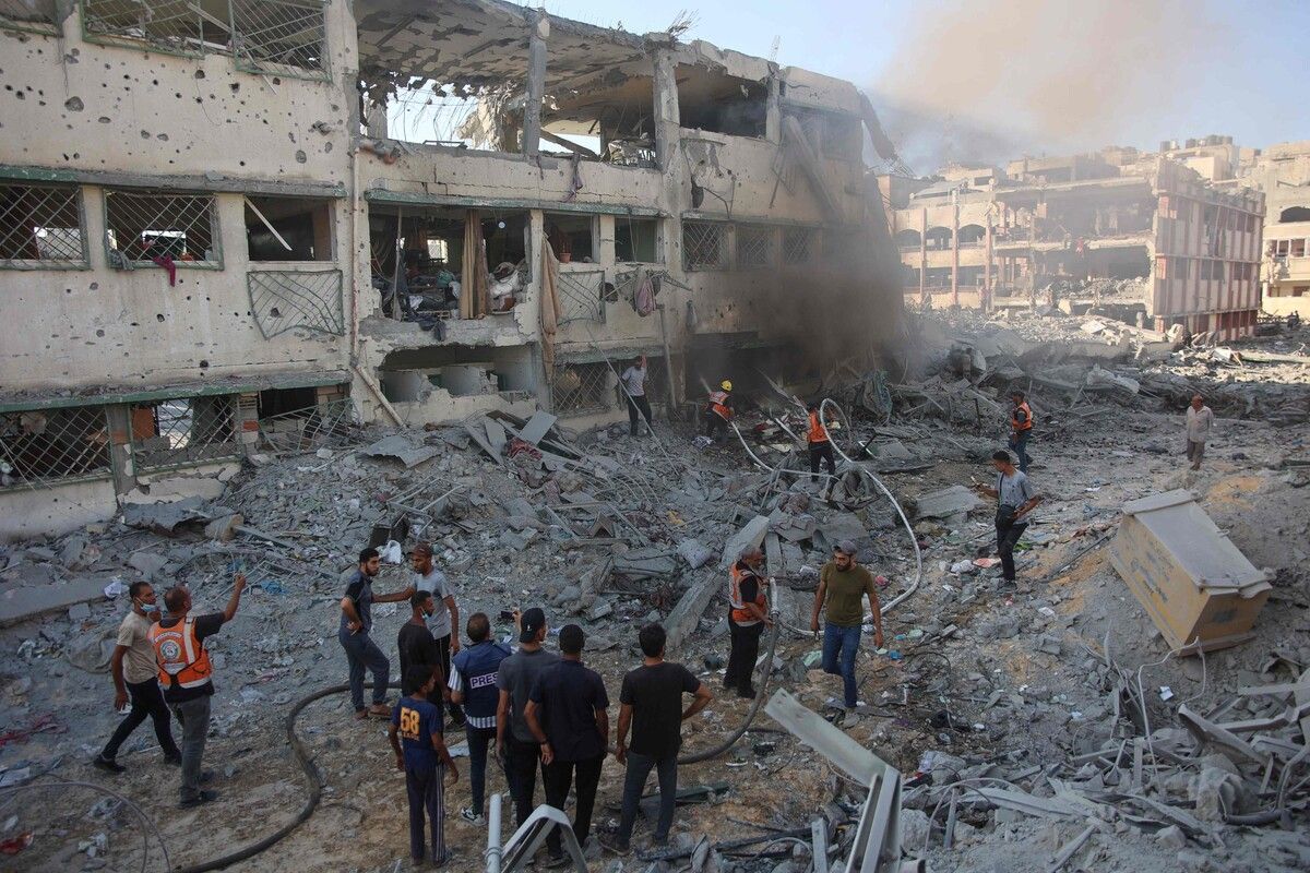 Israels Krieg gegen die Hamas geht indes weiter. AFP