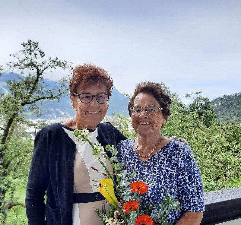 Jahrzehnte des Engagements gewürdigt: PVÖ Bludenz ehrte Sieglinde Gassner zum 85. Geburtstag.⇒PVÖ Bludenz