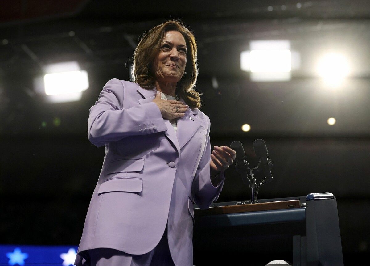 Kamala Harris erzählte auch, bei McDonalds gearbeitet zu haben.⇒AFP