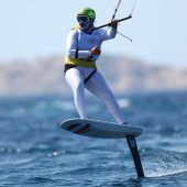 Bontus nach „Win“  auf Medaillenkurs  im Kitesurfen