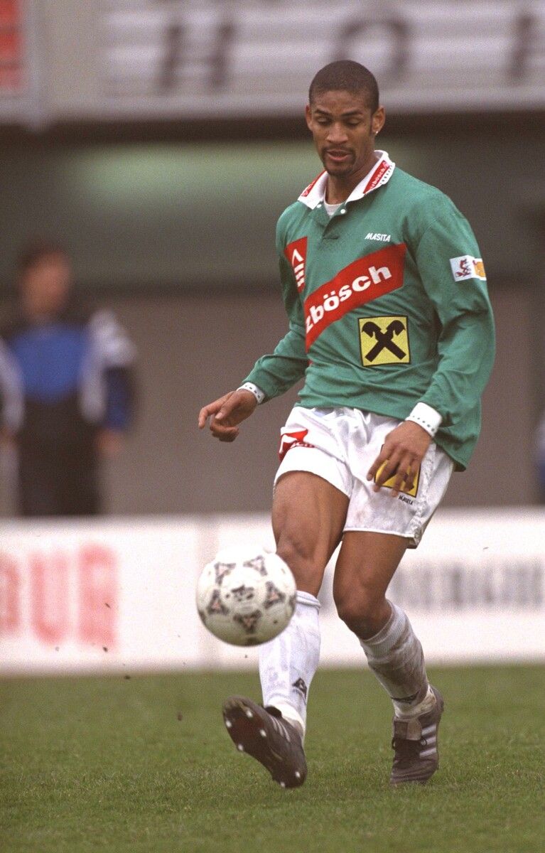 Ludwig Reiner im Austria-Trikot. ⇒Archiv