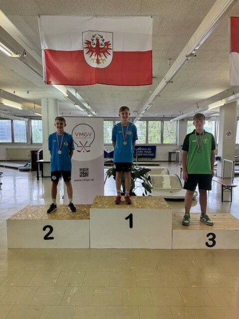 Martin Ammann vom MGC Sparkasse Bludenz gewann die Bronzemedaille bei den Schülern. ⇒MGC Sparkasse Bludenz