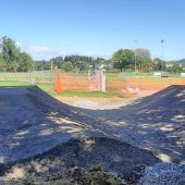 Pumptrack als Herzstück des neuen Parks