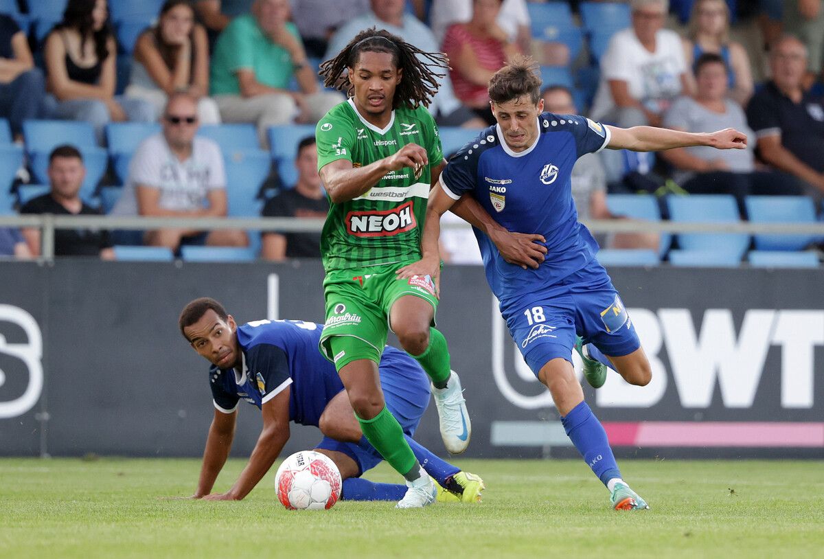 Namory Cisse soll mit Toren heute gegen FAC Wien für den ersten Heimsieg der Austria in der neuen Saison in der 2. Liga sorgen.⇒gepa