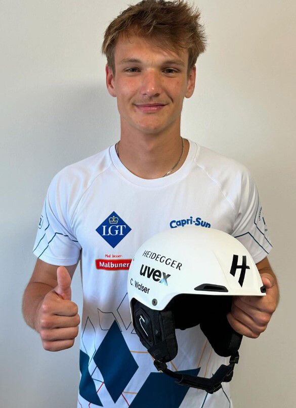 Neo-Liechtensteiner Christoph Walser.⇒VN