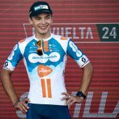 Bittner trotz der  großen Vuelta-Hitze