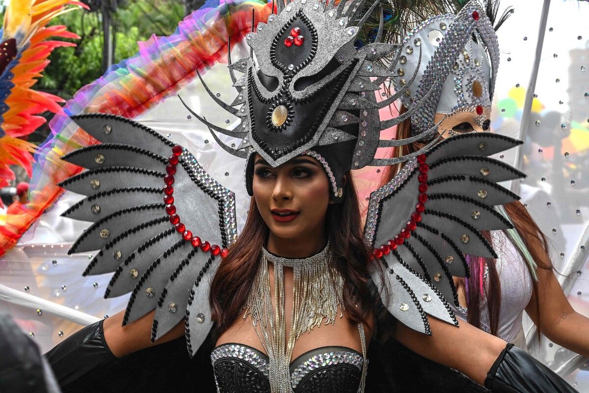 Pride steht für den stolzen Umgang mit der eigenen sexuellen und geschlechtlichen Identität. Das wird auch in Kathmandu gefeiert. AFP