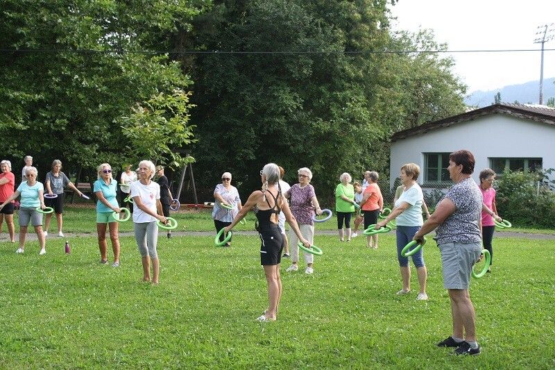 PVÖ-Smovey beim „Bewegt im Park“. ⇒PVÖ