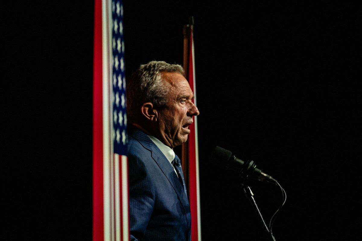 Robert F. Kennedy will als Unabhängiger Präsident werden.⇒AFP