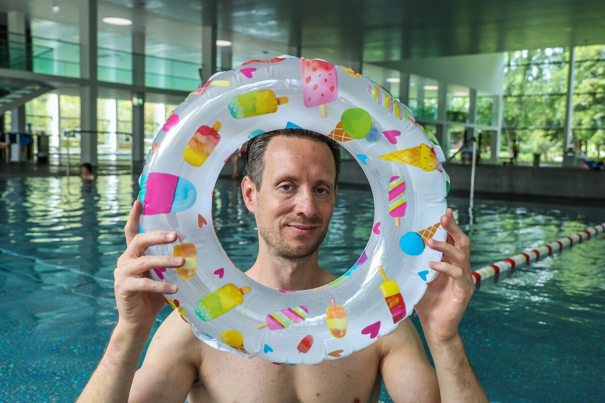 Seit 2017 betreibt Baldauf eine Schwimmschule. ⇒vn/steurer