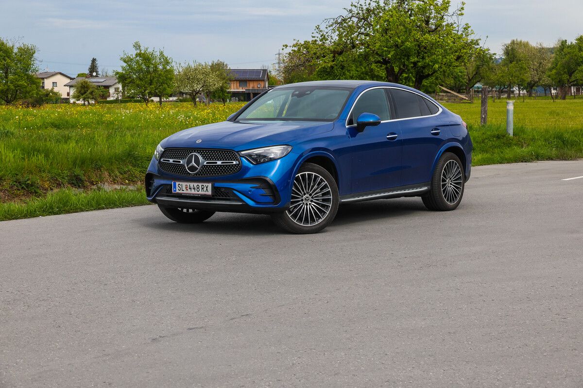 Selbstzünder mit Stromstoß: Das Midsize-SUV-Coupé von Mercedes ist ein attraktiver Kompromiss in jeder Hinsicht. ⇒VN/steurer
