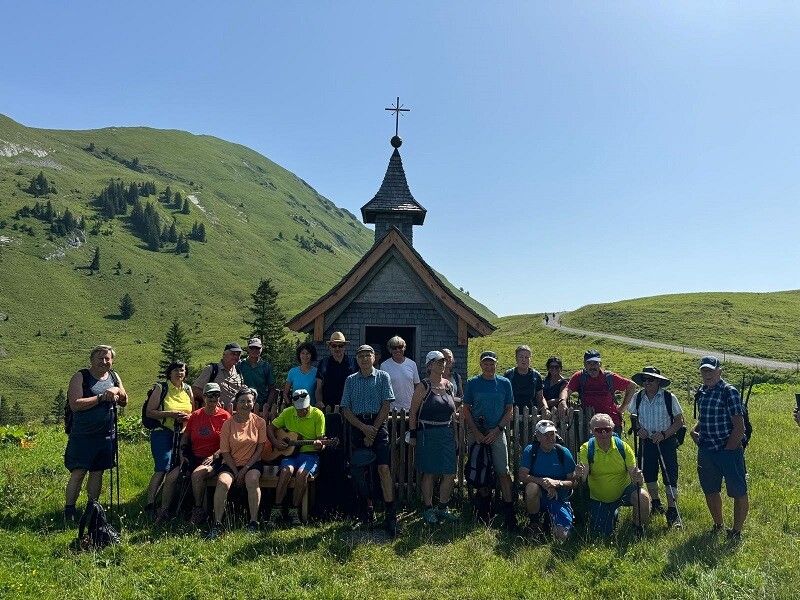 Sommerliche PVÖ-Wanderung auf die Niedere/Bezau. ⇒PVÖ Wandern
