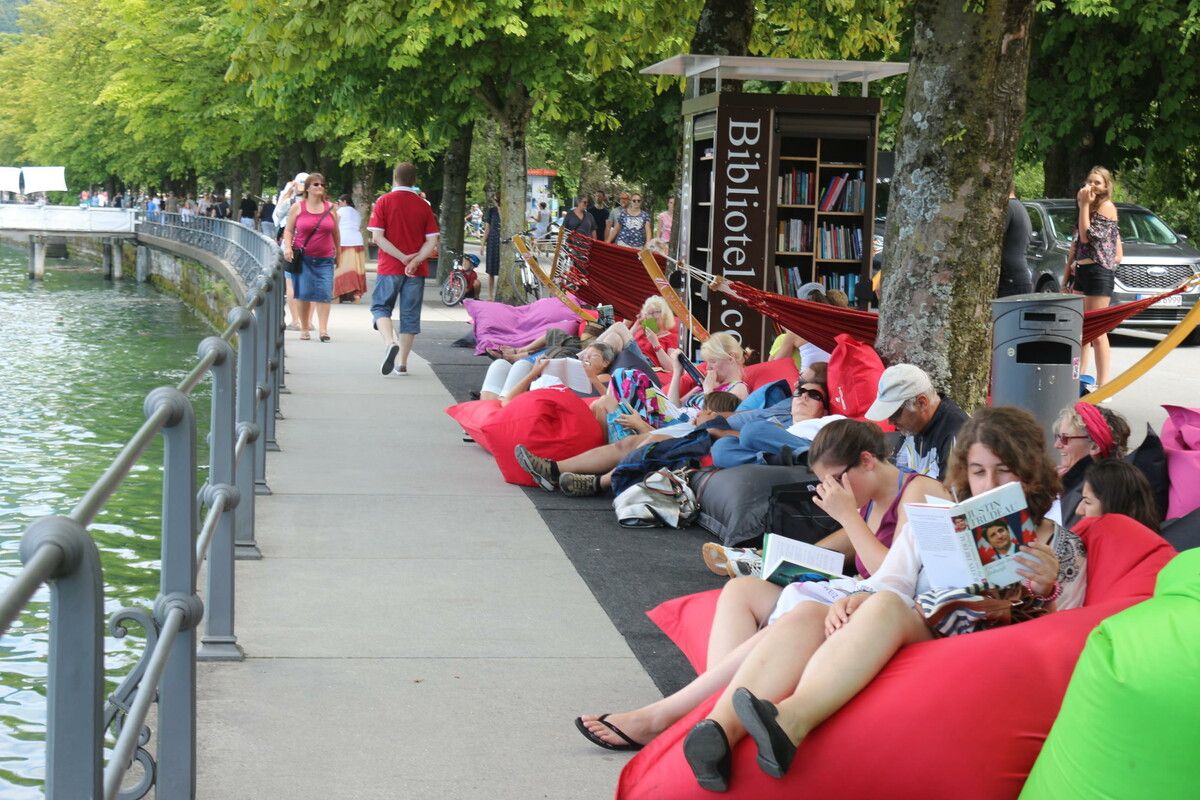 StadtLesen ist bis Sonntag, den 4. August in Bregenz. StadtLesen Innovationswerkstatt Salzburg