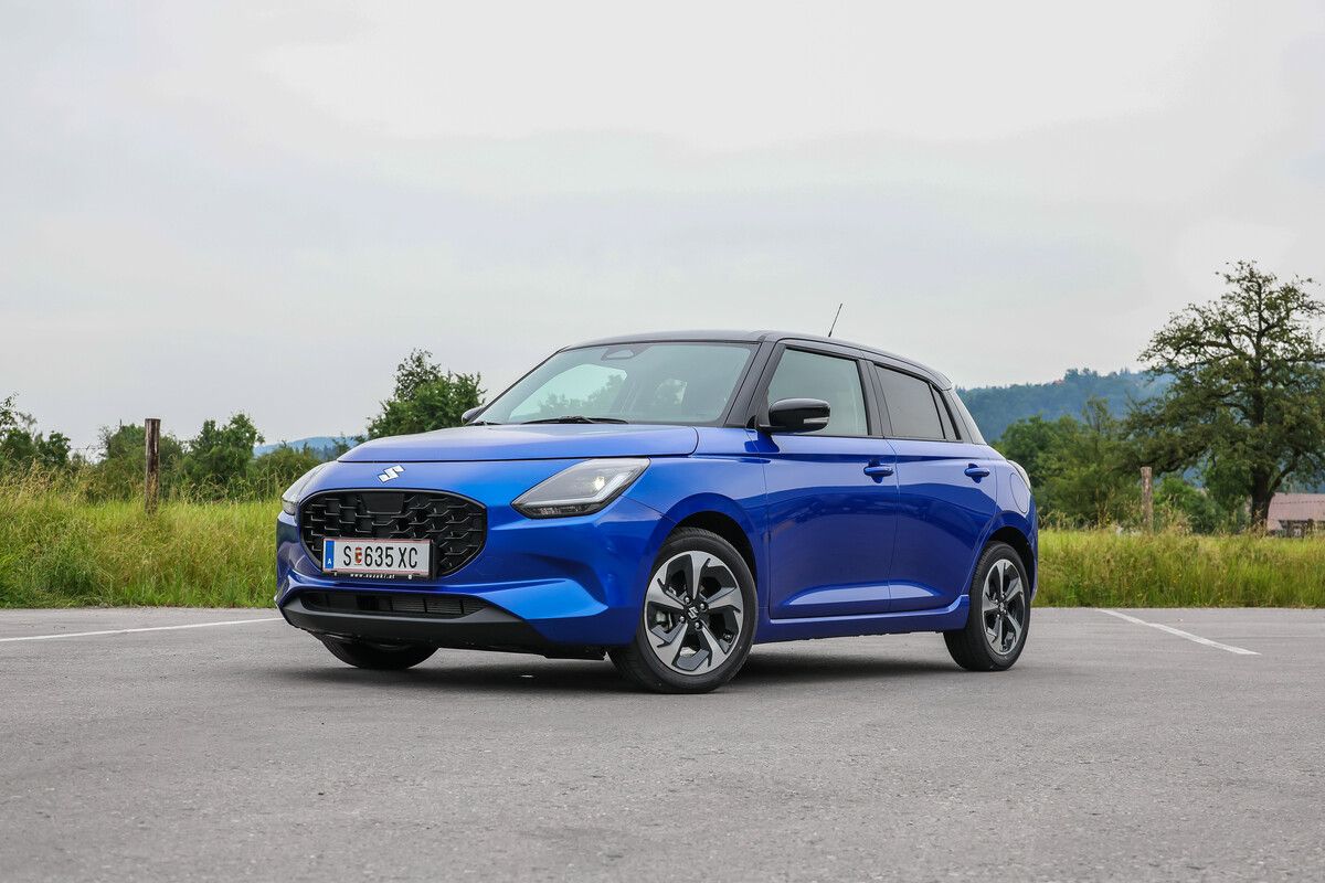 Suzuki hat die Optik des Swift behutsam weiterentwickelt.⇒VN/Steurer
