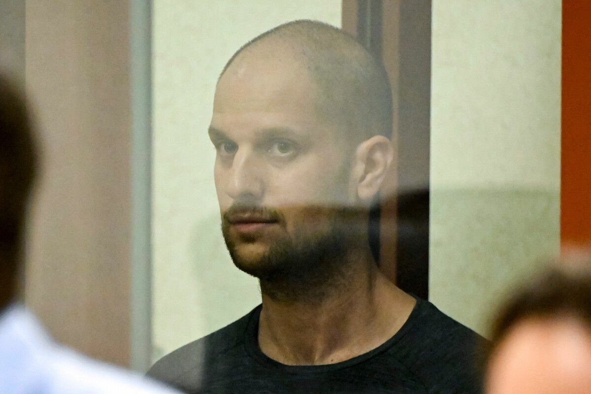 US-Reporter Evan Gershkovich wurde in Russland zu 16 Jahren Haft verurteilt.AFP