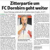 Zur Insolvenz des FC Dornbirn