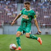 Rapid baut in Braga auf den Lauf