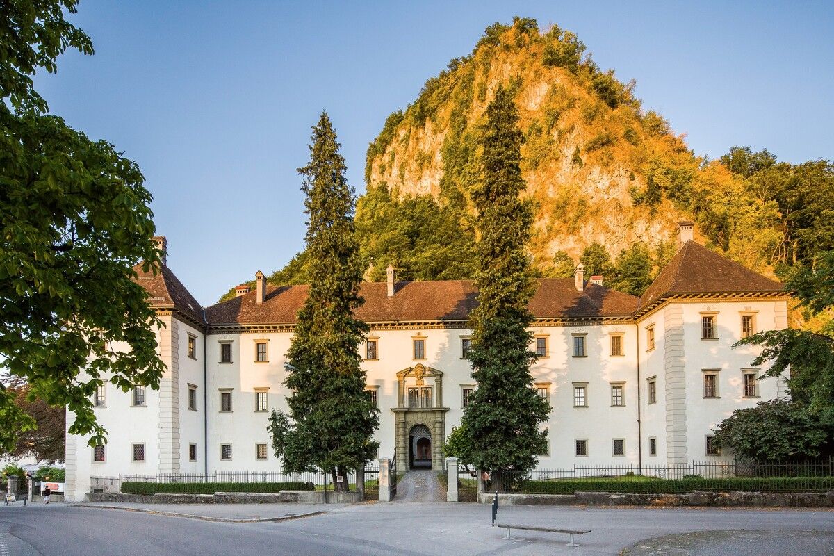 Allein neun Programmpunkte sind in Hohenems zu entdecken, so auch der Palast Hohenems.⇒STADT HOHenems