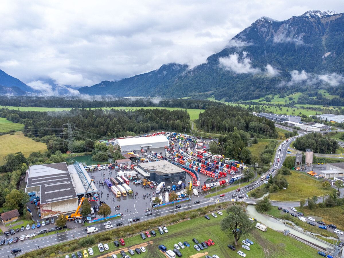 Am Wochenende steigt das Trucker-Festival in Bludesch.⇒ VÖGEL