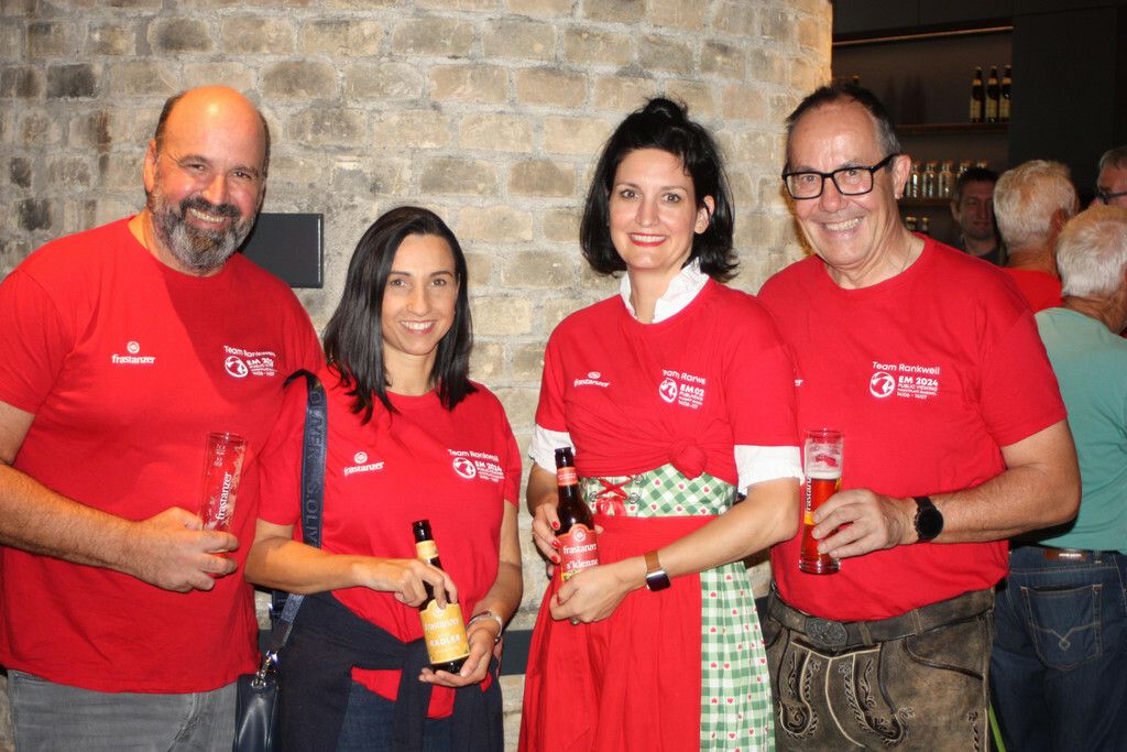 Andreas Prenn, Cornelia Prenn, Anita Pirker und Klaus Pirker. ⇒VN/TK