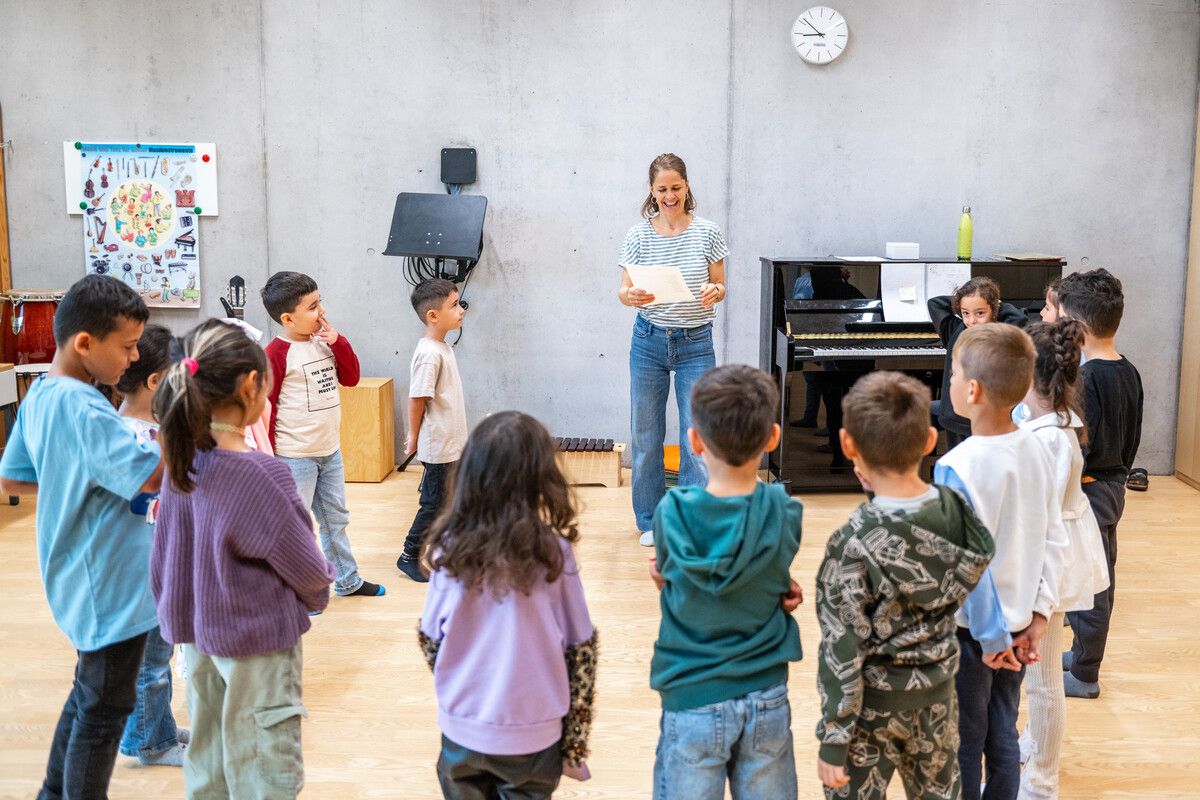 Auch Musikpädagogin Martina Jäger versteht ihren Job.