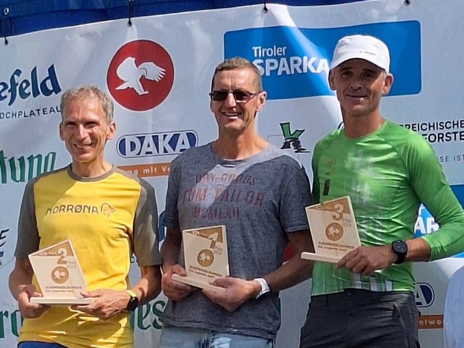 Bernhard Allgäuer erreichte den 3. Platz in der AK50 beim Karwendelmarsch.⇒Lauftreff Hohenems