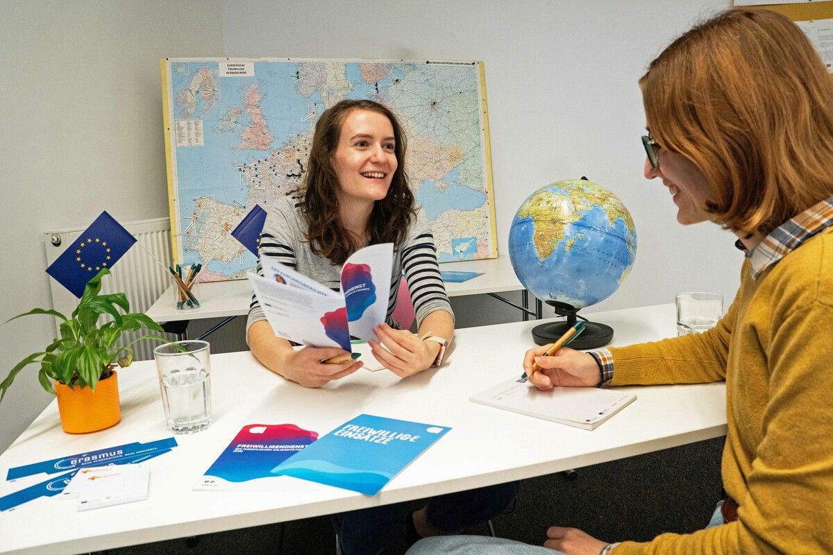 Das aha Dornbirn gibt Infos aus erster Hand über den Freiwilligendienst ESK.