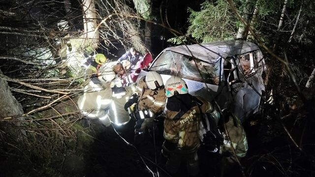 Das Auto des Vorarlbergers war 170 Meter weit über einen steilen Abhang abgestürzt, der 41-jährige Lenker überlebte den Unfall nicht.⇒zoom tirol