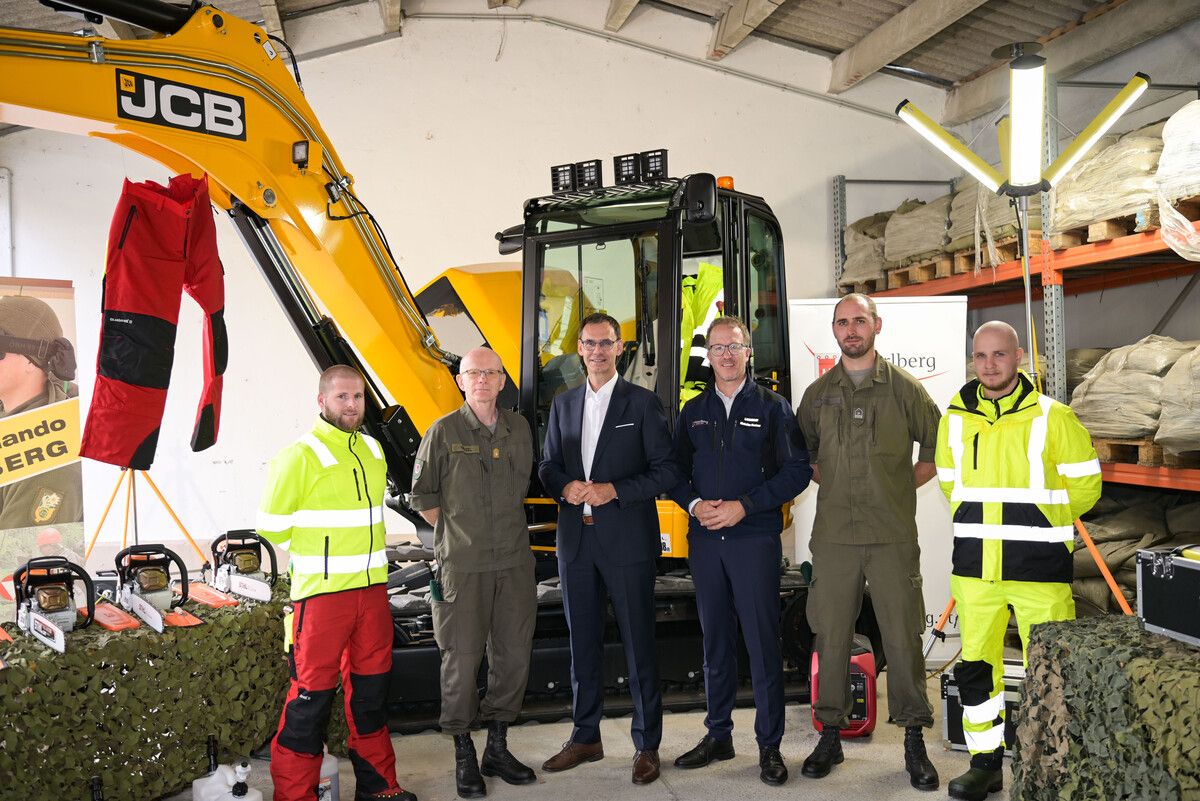 Das Bundesheer Vorarlberg und das Land betonen, wie wichtig eine enge Zusammenarbeit ist. ⇒?Land Vorarlberg/7pro.tv