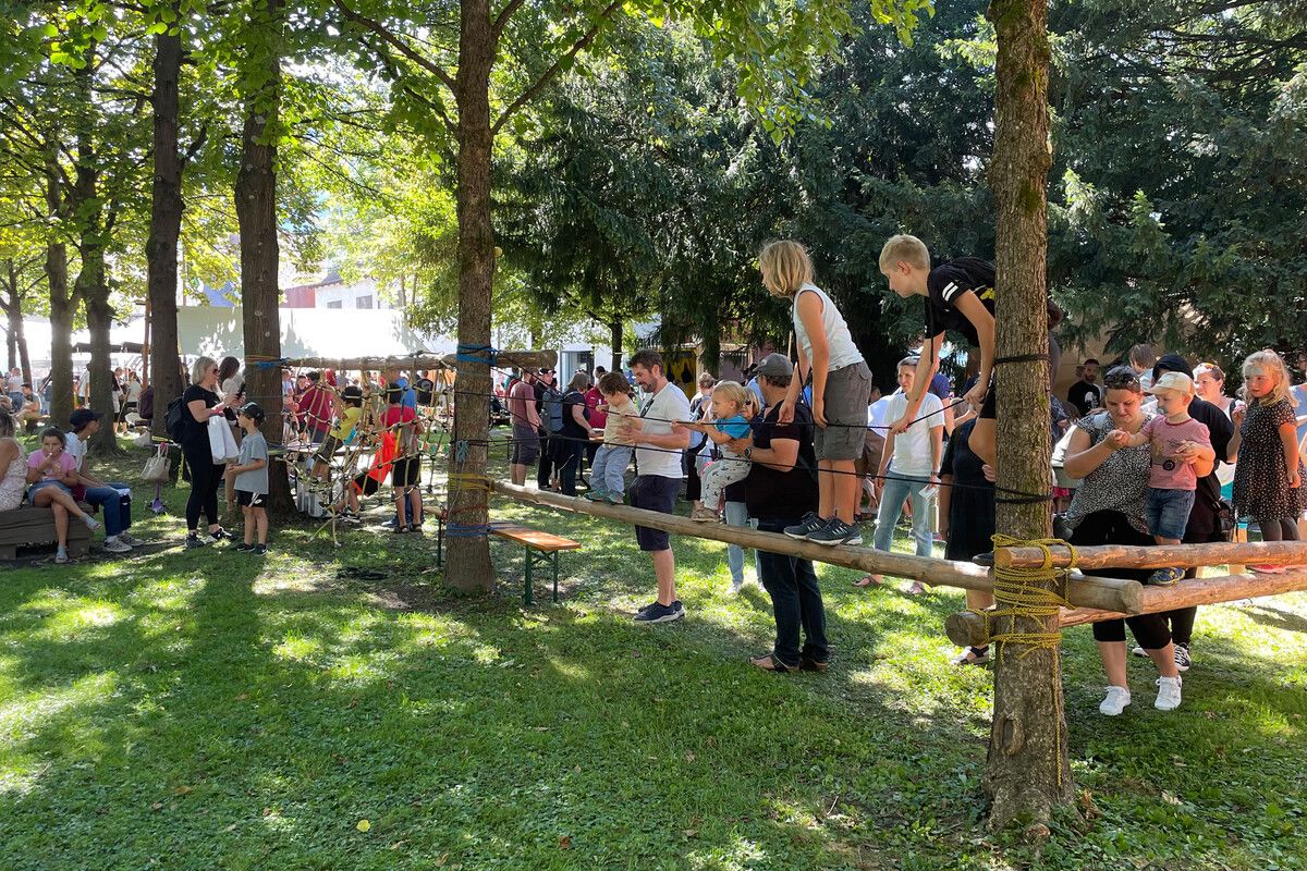 Das Dornbirner Spielefest wird heuer nicht sonnig, findet aber trotzdem statt.⇒stadt