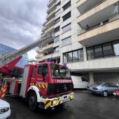 Brand in Dornbirner Wohnblock