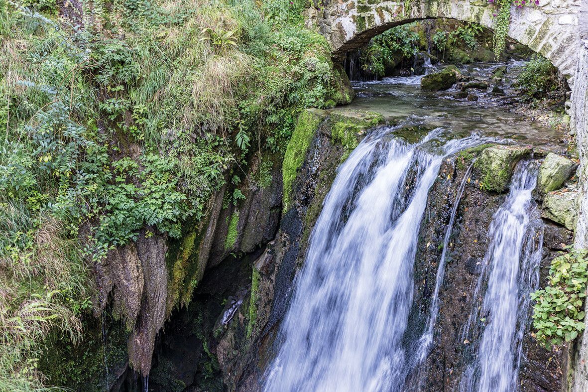 Der Varone Wasserfall befindet sich unweit von Riva del Garda⇒Shutterstock