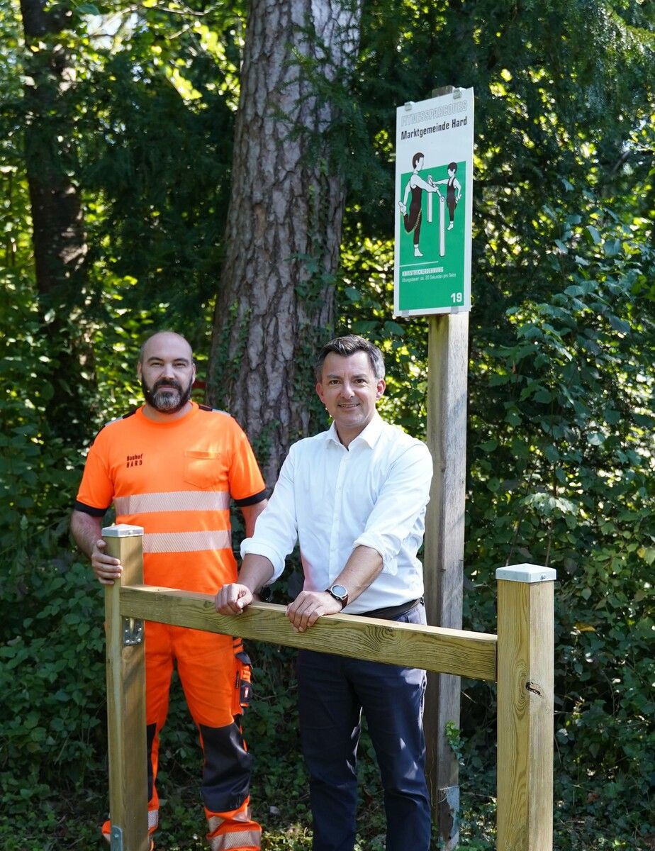 Der Vitaparcours wurde instandgesetzt und vervollständigt. ⇒Hard
