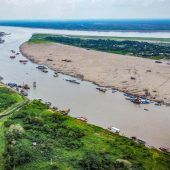 Wasserstand des Amazonas deutlich gesunken